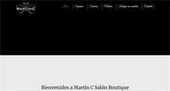 Desktop Screenshot of martinc.cl
