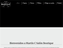 Tablet Screenshot of martinc.cl